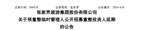 张家界预重整，被大庸古城“拖累”，投资超20亿每天平均购票不到20人-第2张图片-十倍杠杆-股票杠杆