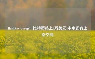 HashKey Group：比特币站上9万美元 未来还有上涨空间