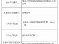 瑞众保险渭南中心支公司被罚6万元：因销售误导