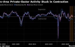 欧元区私营部门经济活动连续第二个月未能实现增长