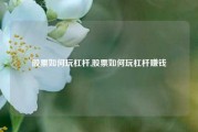 股票如何玩杠杆,股票如何玩杠杆赚钱